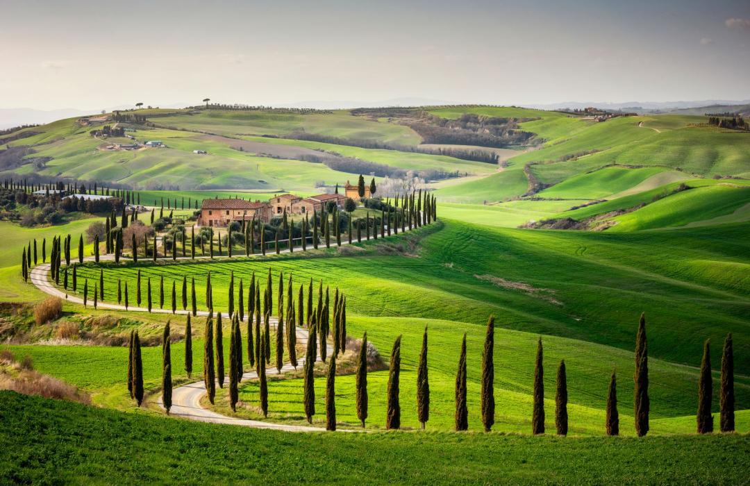 Siena e i paesaggi della Val d'Orcia
