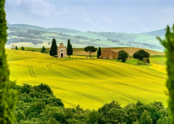 Siena e i paesaggi della Val d'Orcia