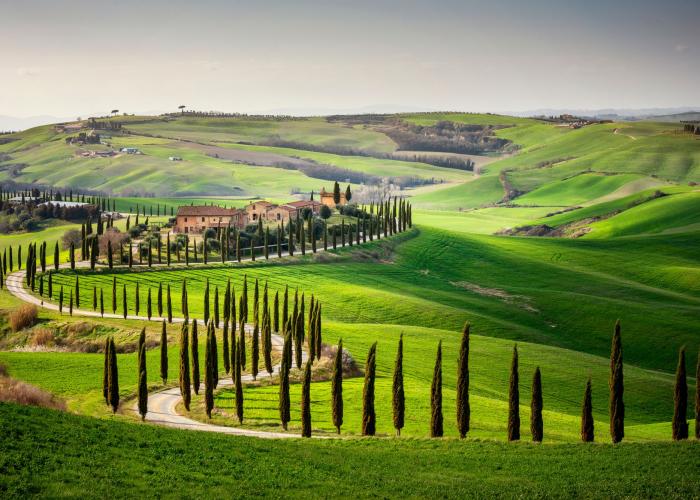 Siena e i paesaggi della Val d'Orcia