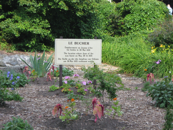 Rouen  luogo dove fu bruciata Giovanna dArco