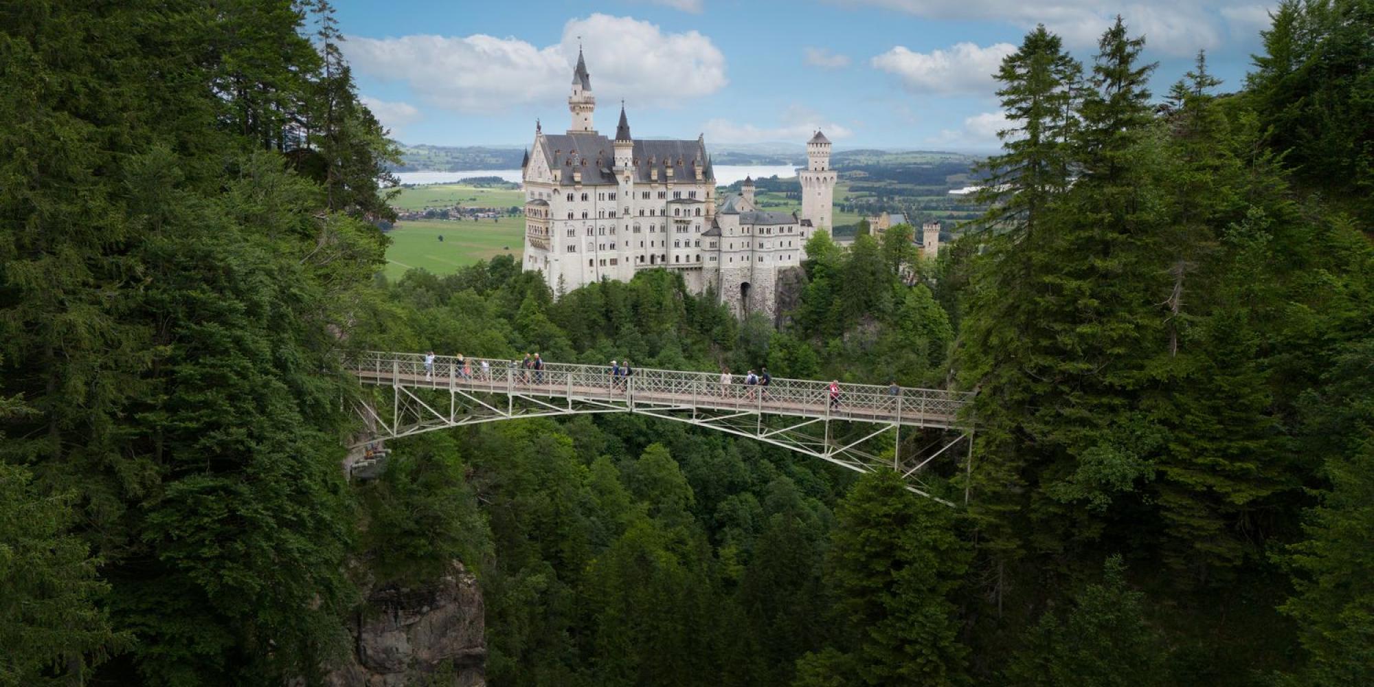 neuschwanstein - castelli bavaresi unesco
