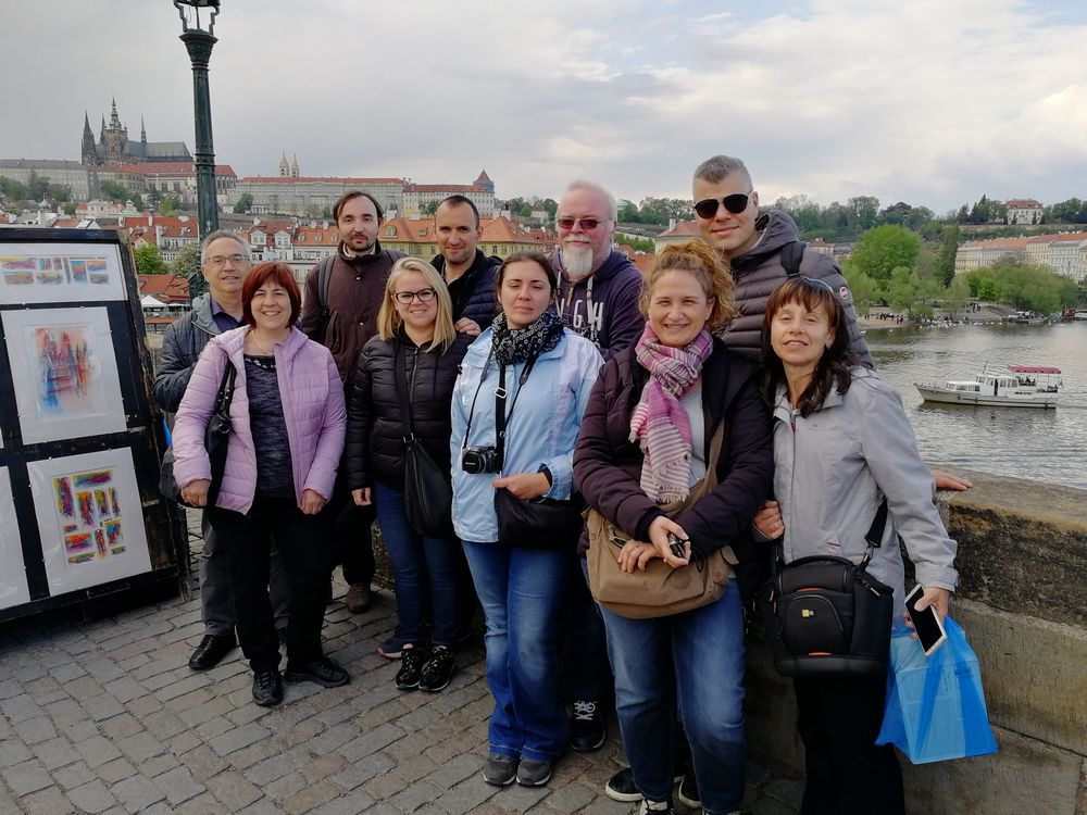 Foto di gruppo Praga