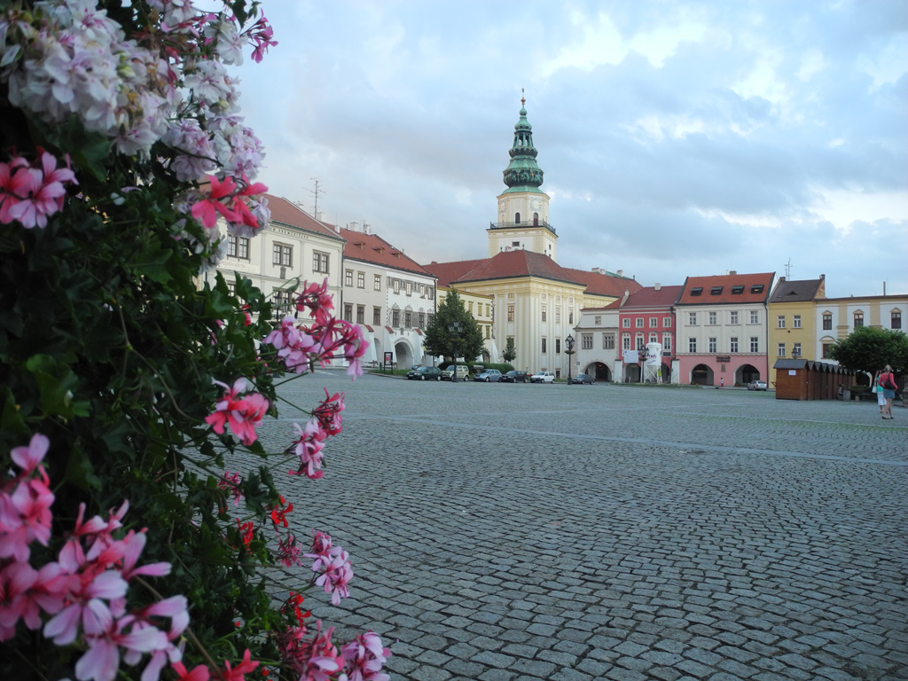 Kromeriz, piazza grande