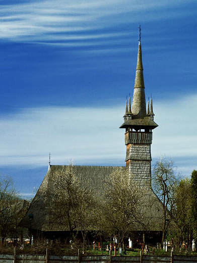 Costruzione in legno a Maramures