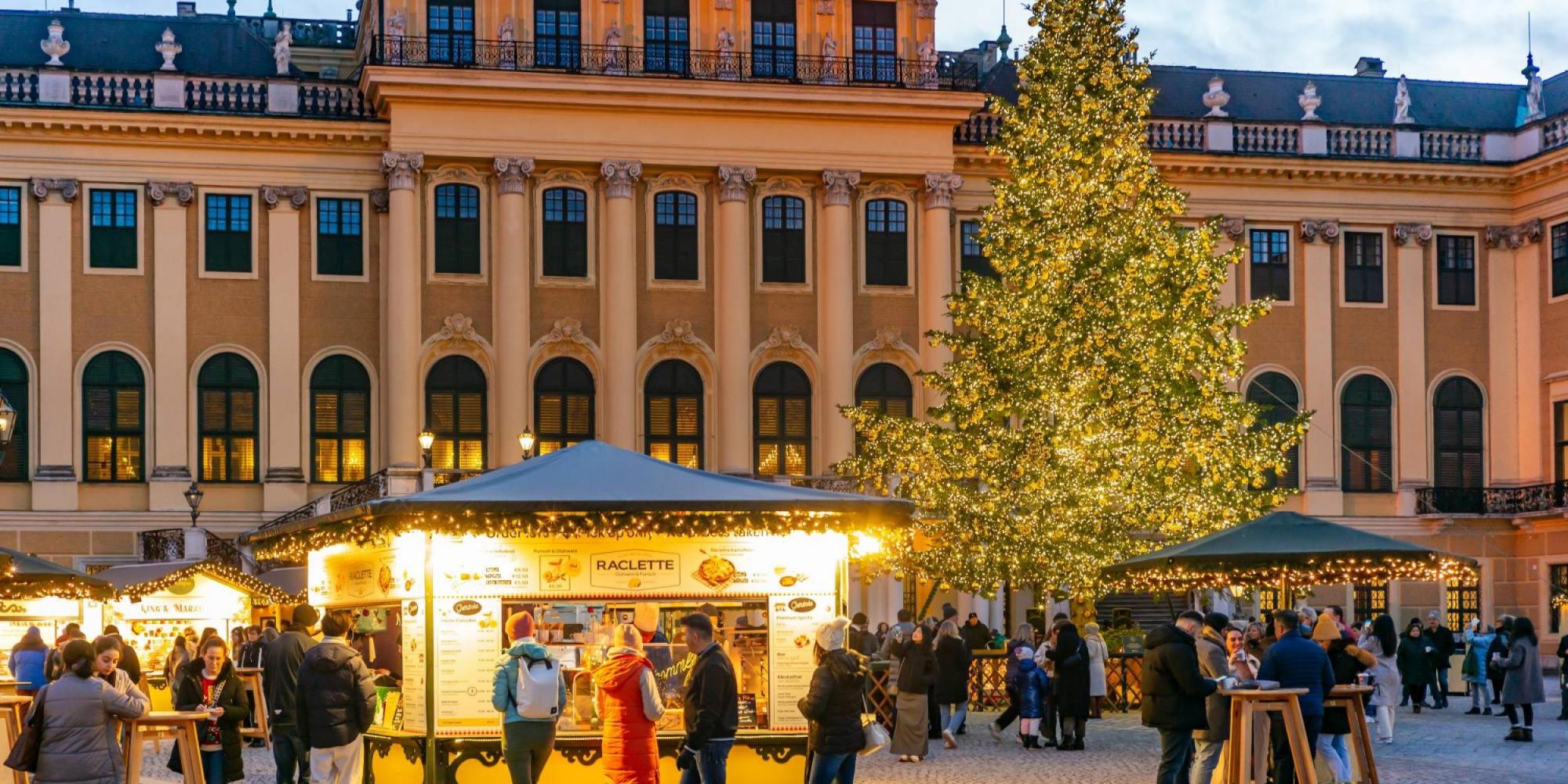 Mercatini di Natale - vienna cortile della reggia