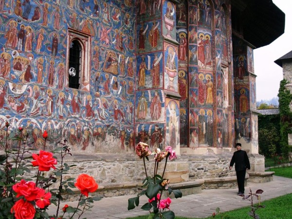 Monastero di Moldovita  esterno