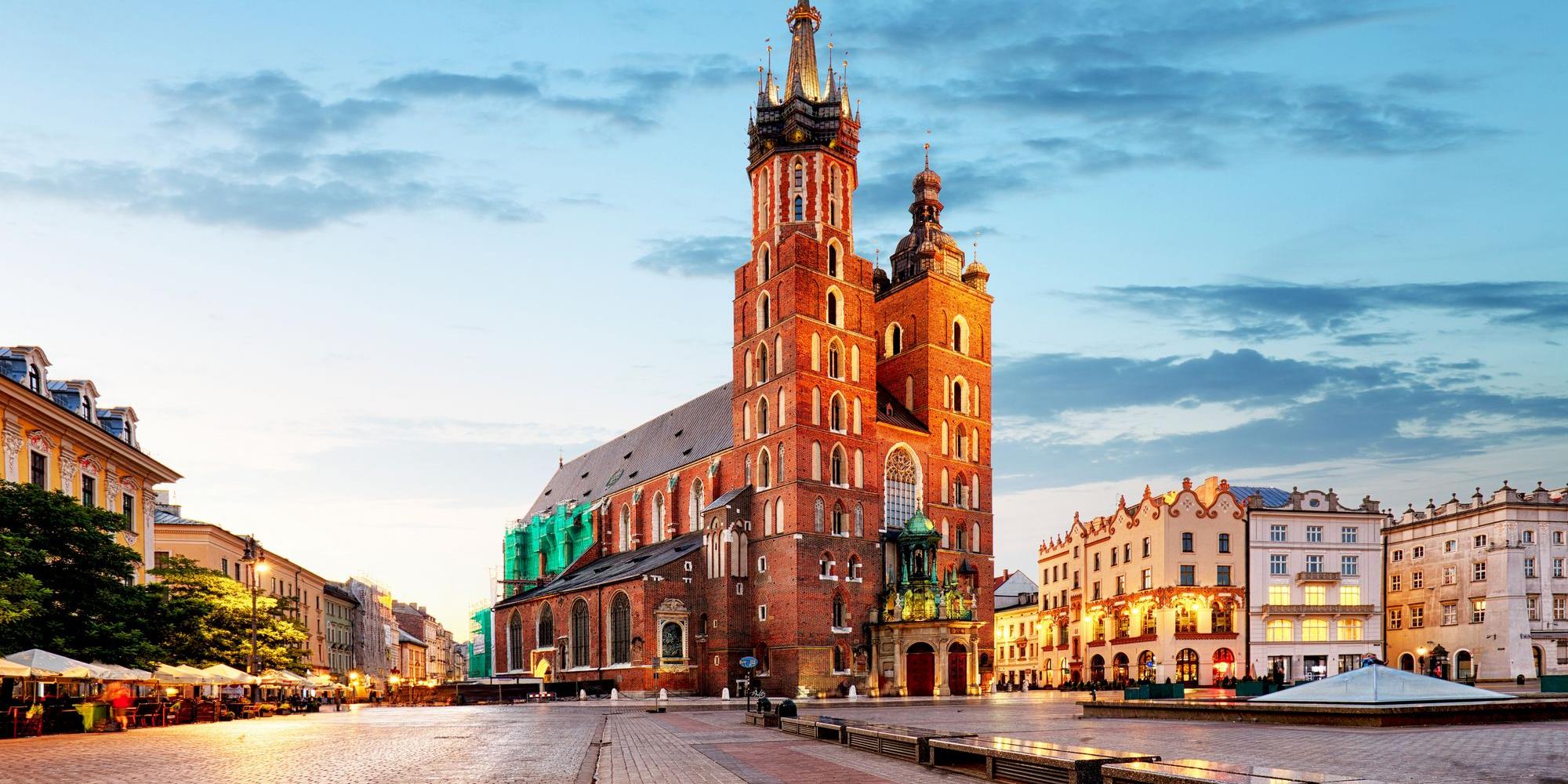 Viaggio a Cracovia - Piazza del Mercato