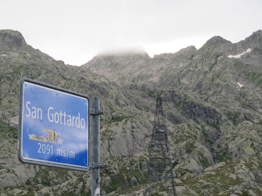 Segnale San Gottardo