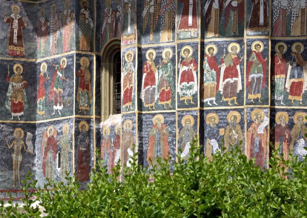 Monastero di Sucevita  esterno