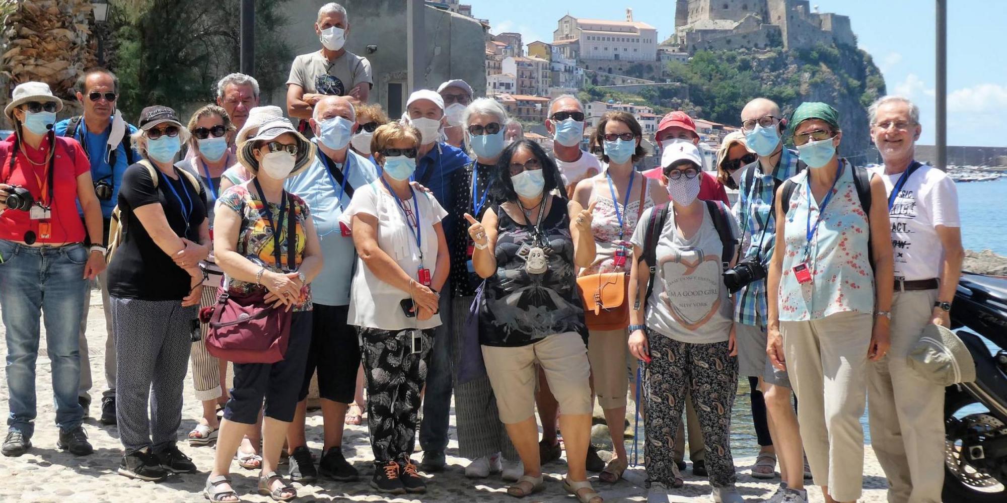 Scilla - foto di gruppo - Tour Calabria