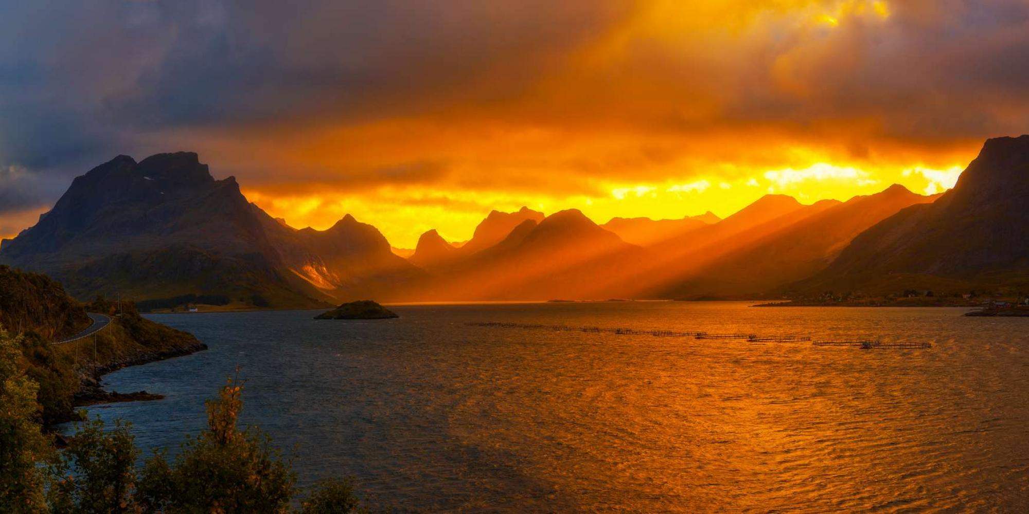 Norvegia Tramonto