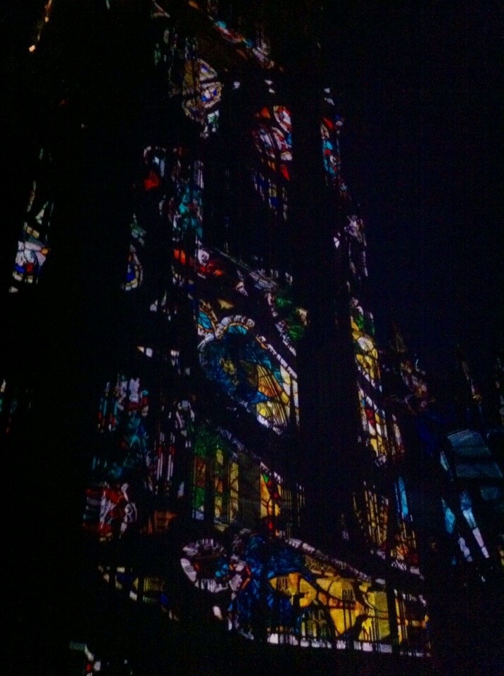 Strasburgo: cattedrale illuminata