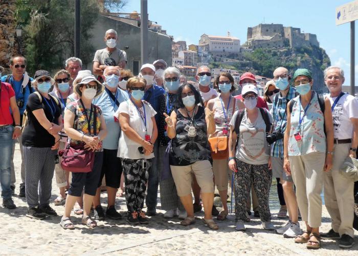 Scilla - foto di gruppo - Tour Calabria