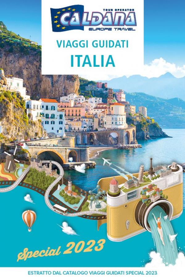 I cataloghi Caldana Europe Travel viaggi organizzati Italia ed Europa