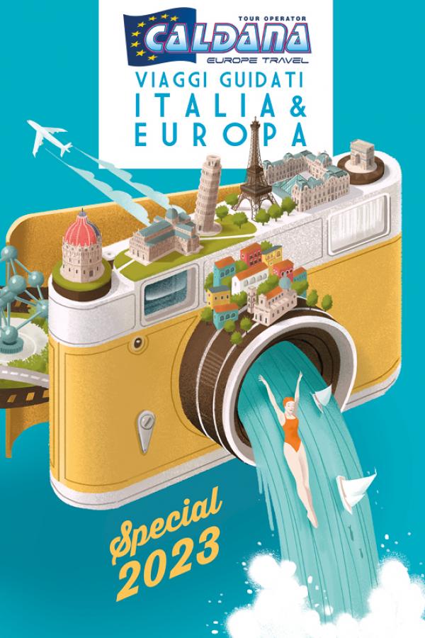 I cataloghi Caldana Europe Travel viaggi organizzati Italia ed Europa